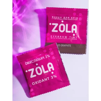 Zola Farbka+oxydant do brwi 05 Graphite (saszetka)